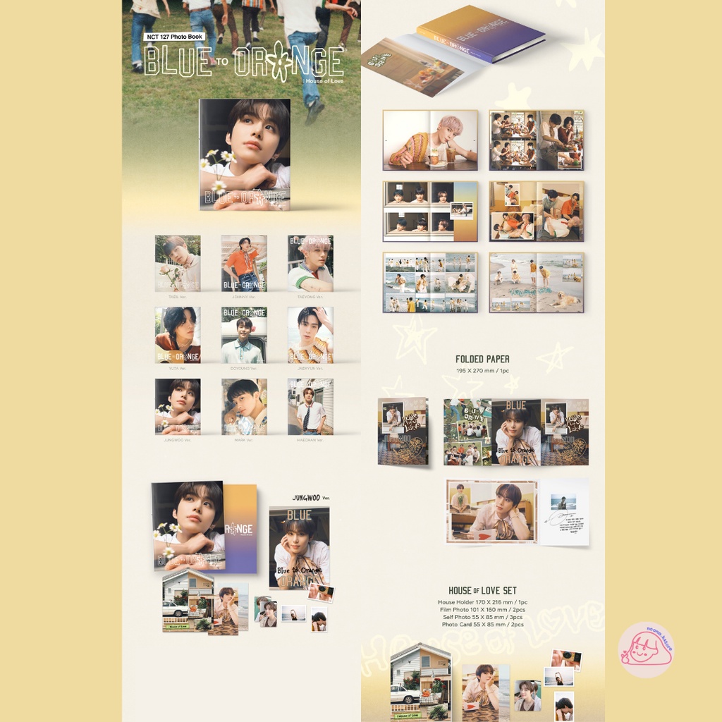 [PO] NCT 127 | NCT127 PHOTO BOOK | PHOTOBOOK - BLUE TO ORANGE