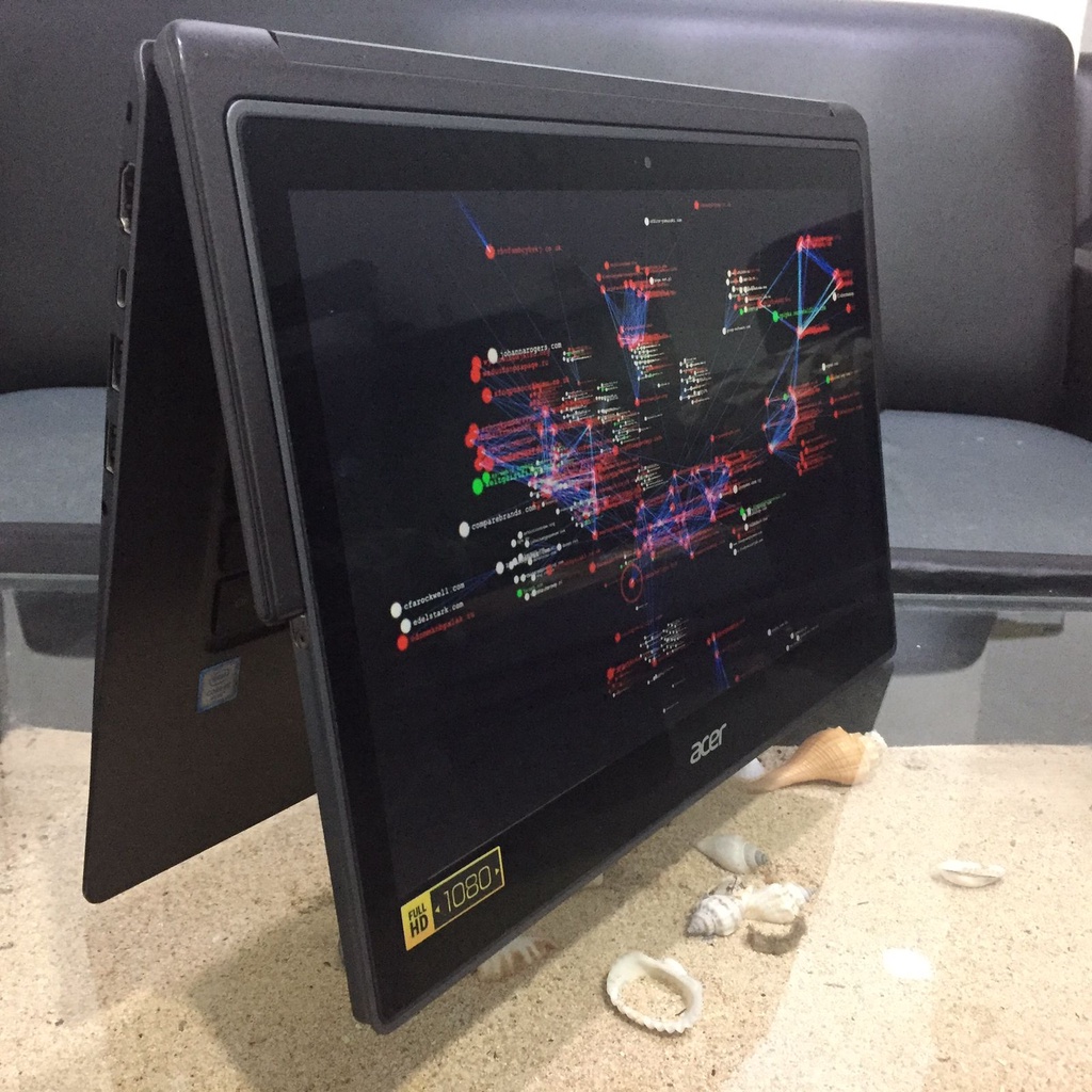 Laptop Murah 6 in 1 | Acer Aspire R13 Core i5 RAM 8GB SSD 256GB Layar Sentuh Flip Slim