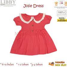 Libby Earth JOLIE DRESS ANAK PEREMPUAN (1PCS)