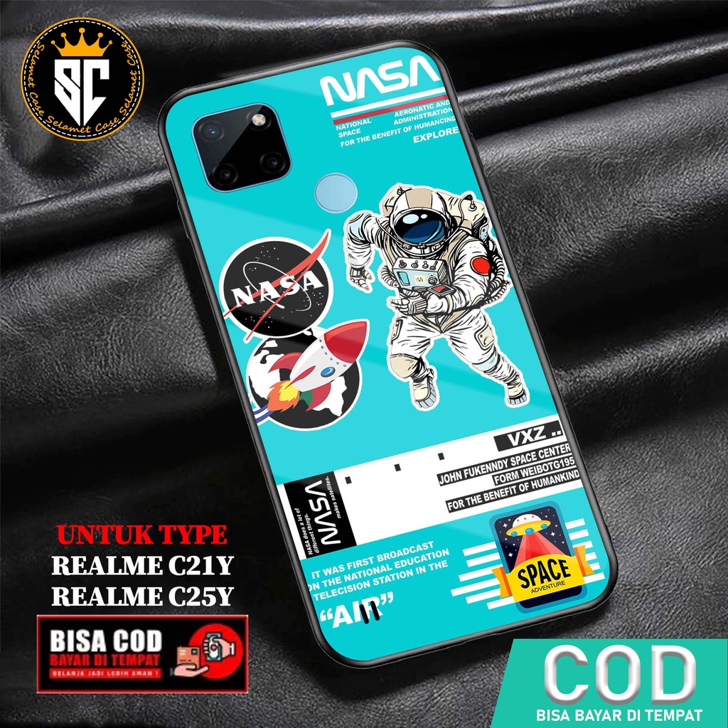 Case Realme C21Y C25Y Casing Realme C25Y C21Y Selamet Case [NSA] Case Glossy Case Aesthetic Custom C