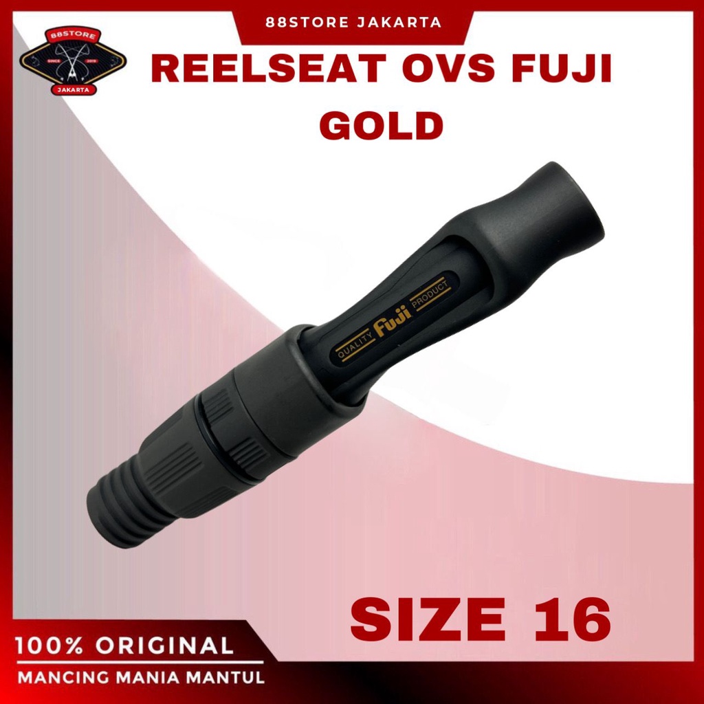 88Storejakarta Reelseat fuji ovs label gold  Size 16