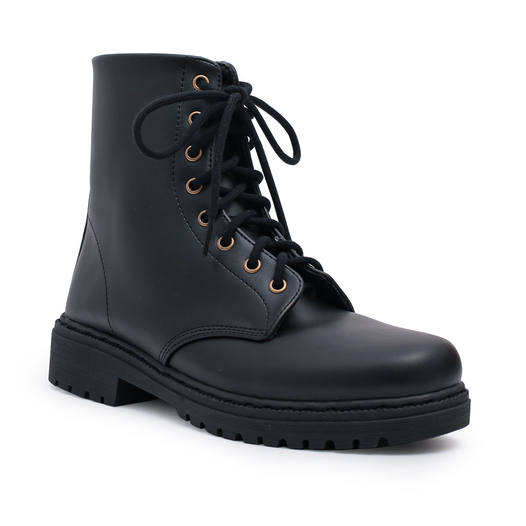 KHK by Khakikakiku Megy Black Boots