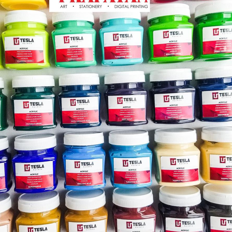 

MALL Tesla Acrylic Paint / Cat Akrilik Tesla 125 ml serbuuu !