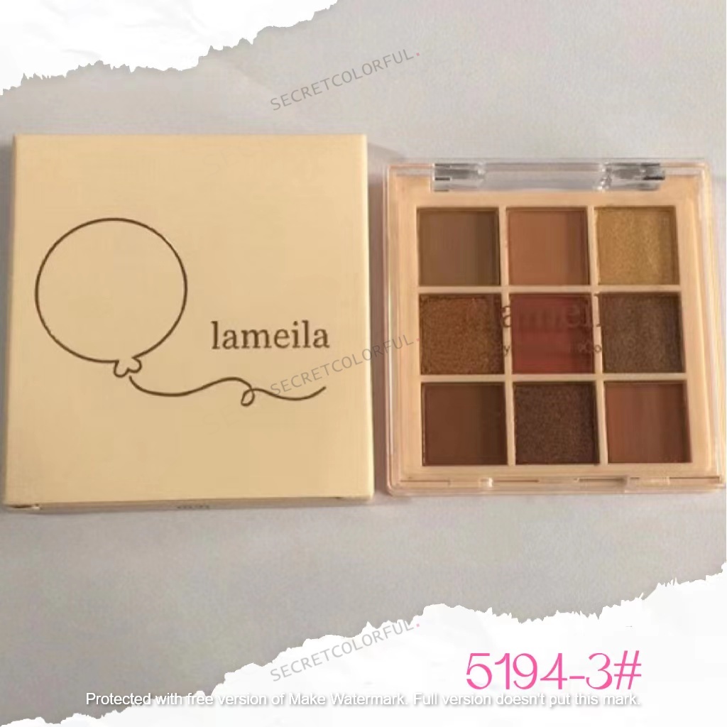 lameila palet eyeshadow sembilan warna