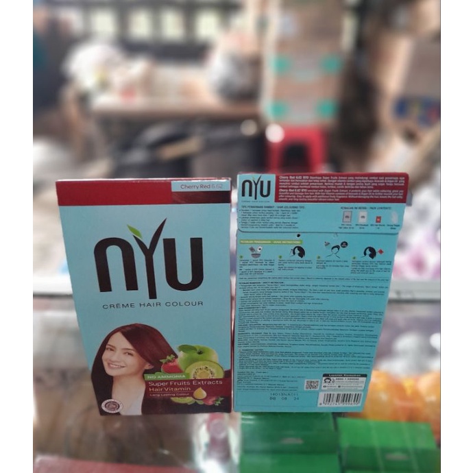 NYU Creme HC Box Cherry Red