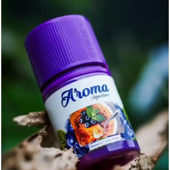 AROMA SIGNATURE BLUEBERRY CREME BRULLE 60ML by FLAVOUR BEAST