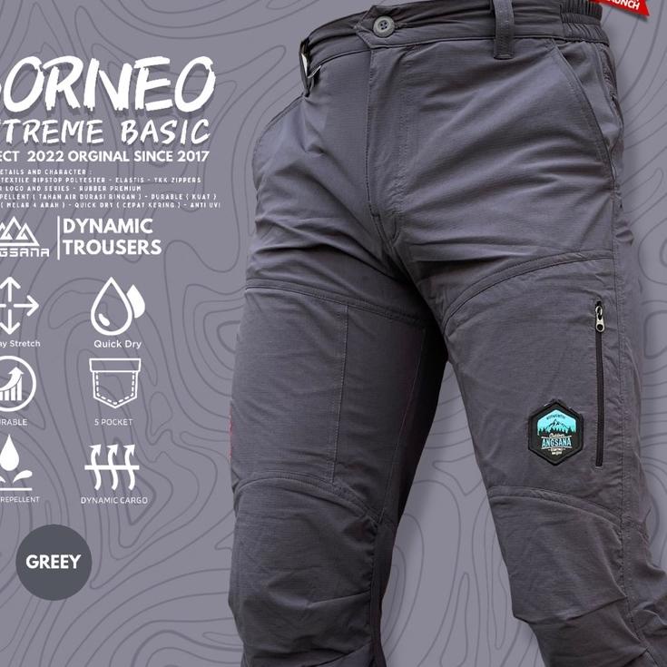 ◌ Celana Gunung Angsana seri borneo Outdoor Actifity ☞