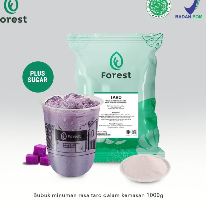 

⚡Cuci gudang⭐ Bubuk Minuman TARO 1000g PLUS GULA - Forest Bubble Drink
