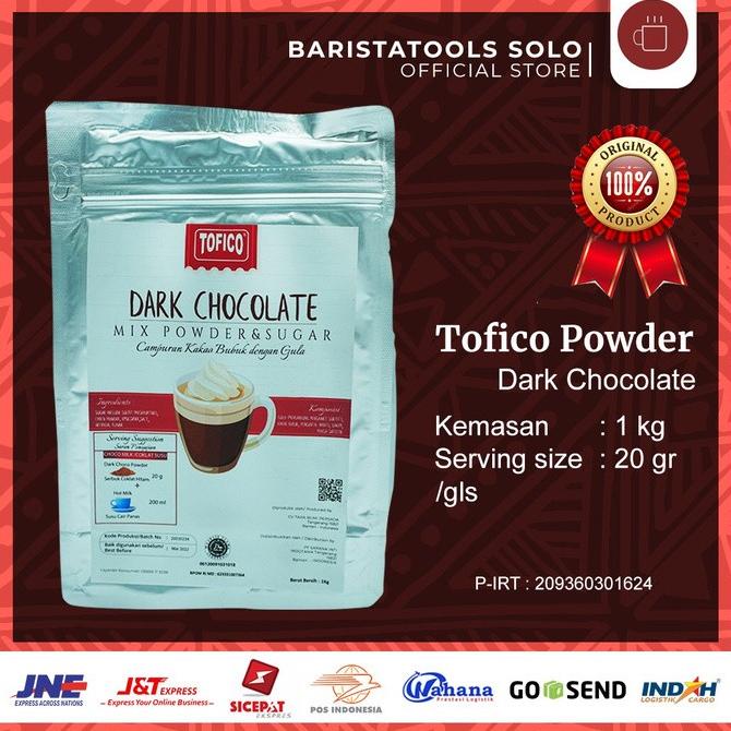 

TOFICO DARK CHOCOLATE POWDER 1KG Murni ama02