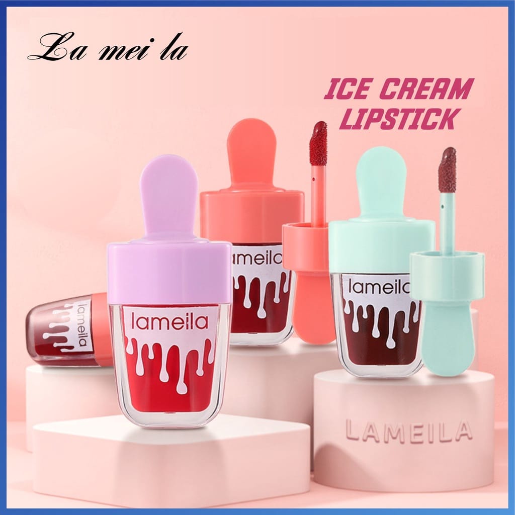 LAMEILA LIPTINT ICE CREAM WATERPROOF AND LONG KOSMETIK BIBIR