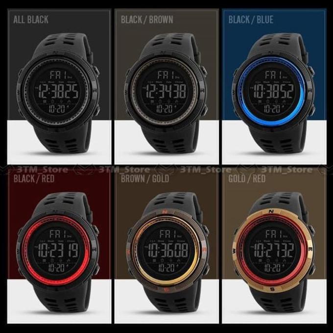 Skmei 1251 Jam Tangan Sport Pria Digital Watch Resistant 50M