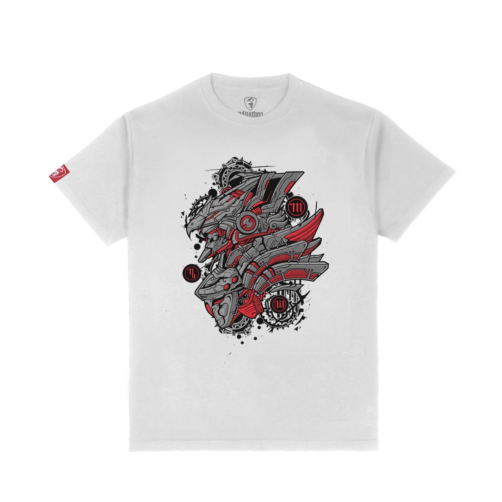 CULTURE HERO T-SHIRT - GARUDA MECH RED