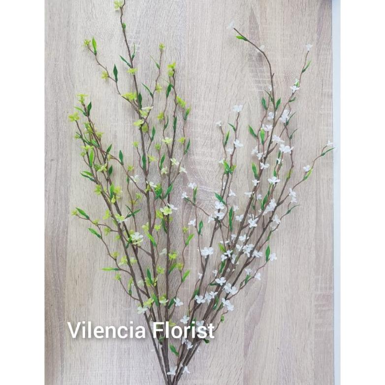 BUNGA BABY BREATH RANTING PALSU ARTIFICIAL PLASTIK HIASAN DEKORASI .