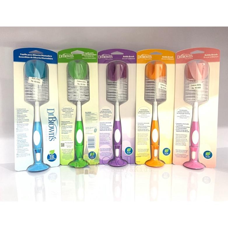 Castle - Dr. Browns Standart Bottle Nipple Brush - Sikat Botol - Pembersih Botol Susu