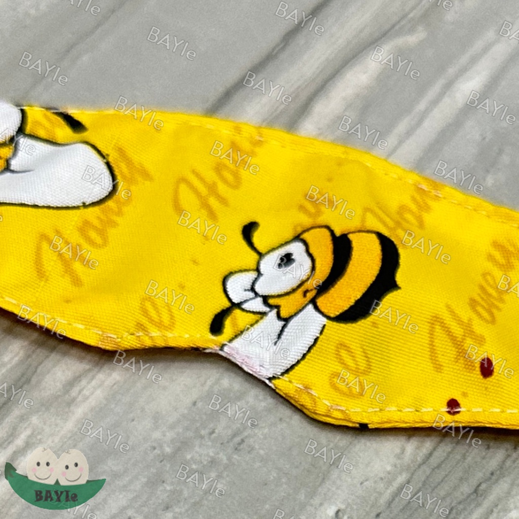 BAYIe -  Kacamata Jemur Bayi / Penutup Pelindung Mata Bayi / Baby Eye Mask Motif Random Boy dan Girl