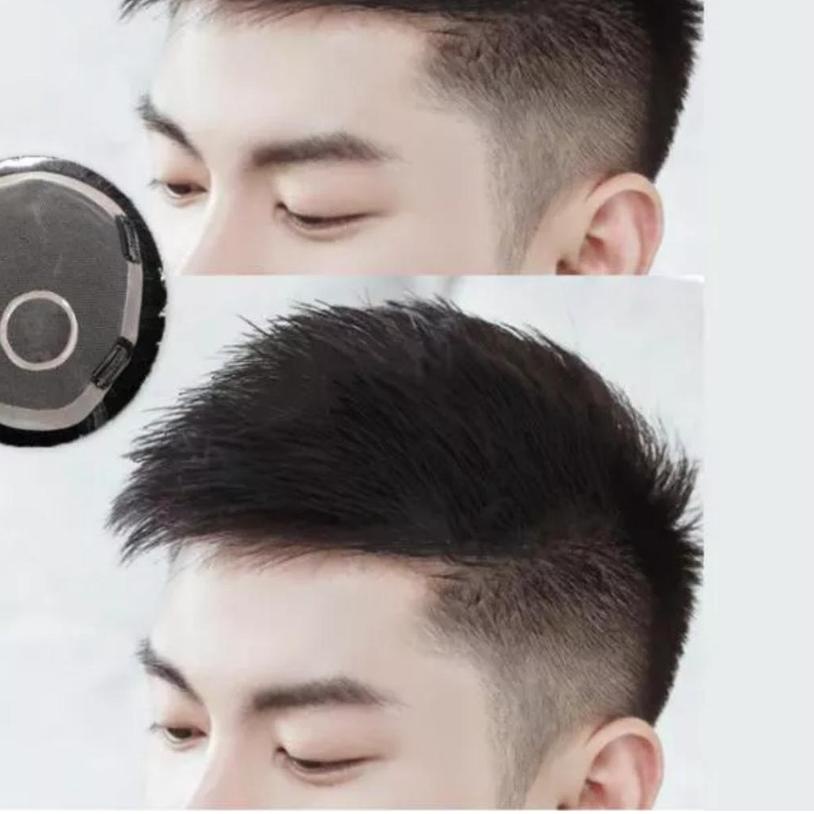 ♬ wig cowo tipis wig pria wig botak wig penutup botak 09 ☆