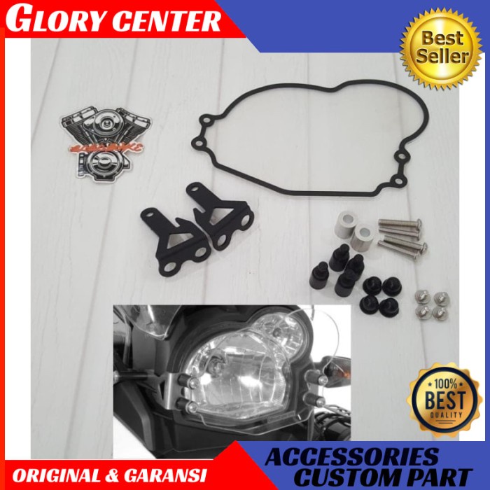 Protector Lens Headlight Bmw G 650 Gs Pelindung Lampu Bmw G 650 Gs