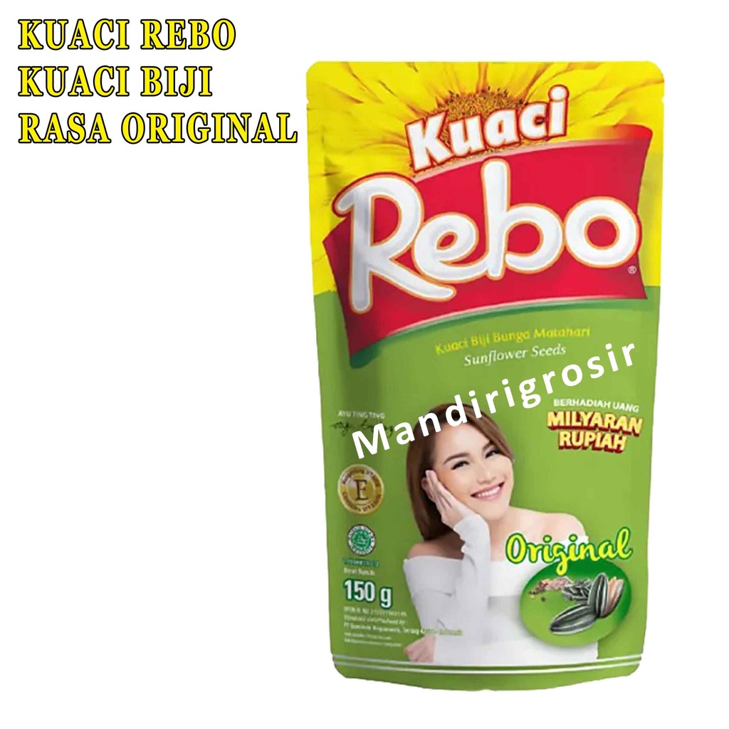 Kuaci* Rebo* Original* Kuaci Gurih* 150g