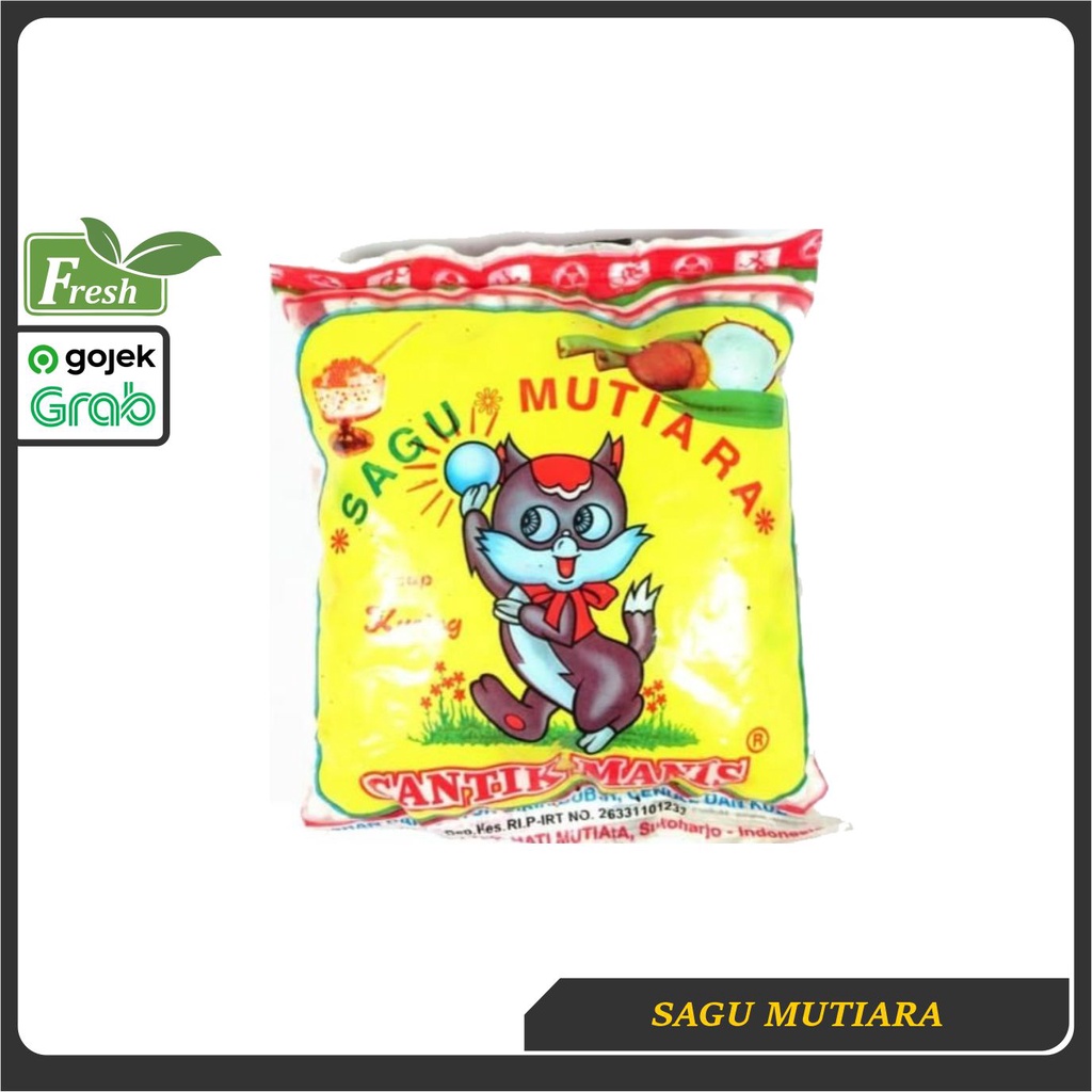 

Sagu Mutiara Monte Cap Kucing Cantik Manis 70g