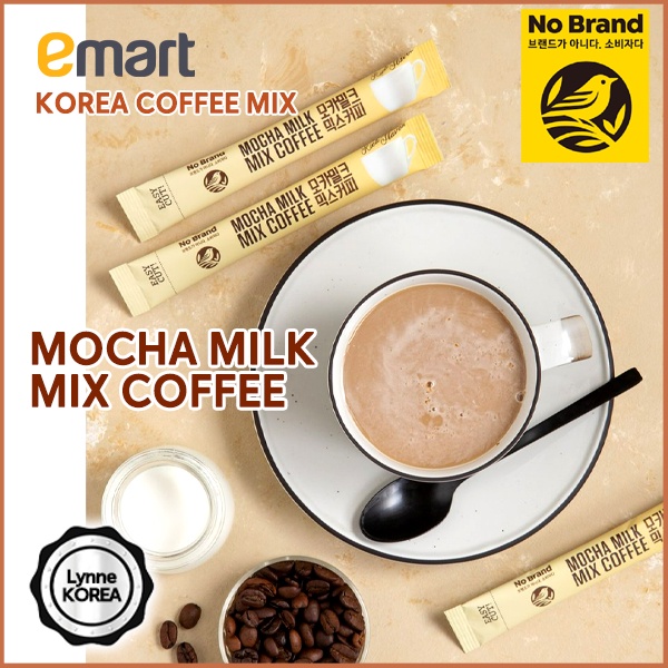 

❤️Promo❤️EMART KOREA No BRAND Korean Mocha Milk Coffee Mix / Emart Mocha Milk Coffee