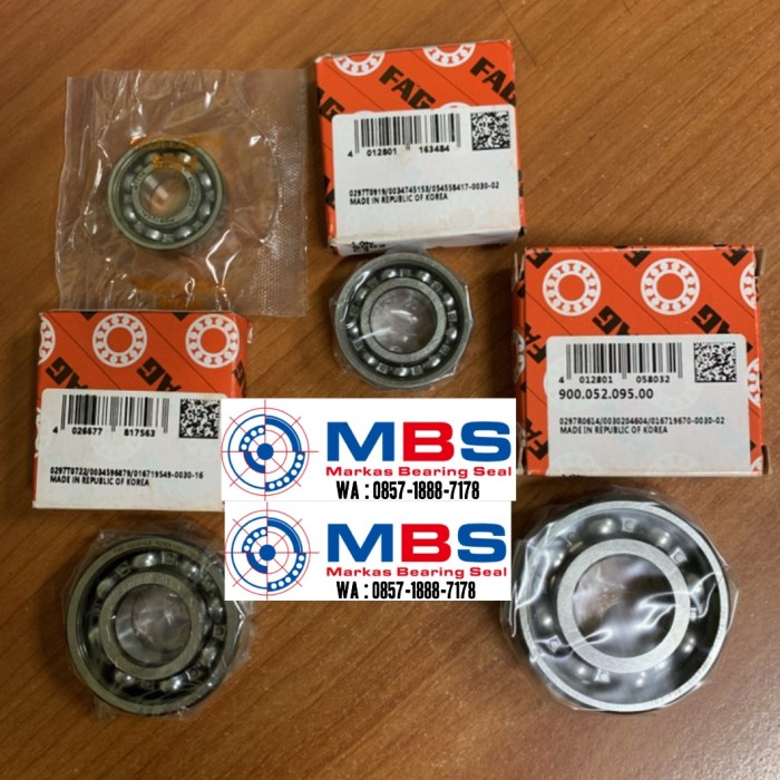 BEARING RASIO FULL SET MOTOR YAMAHA JUPITER Z MERK FAG ASLI