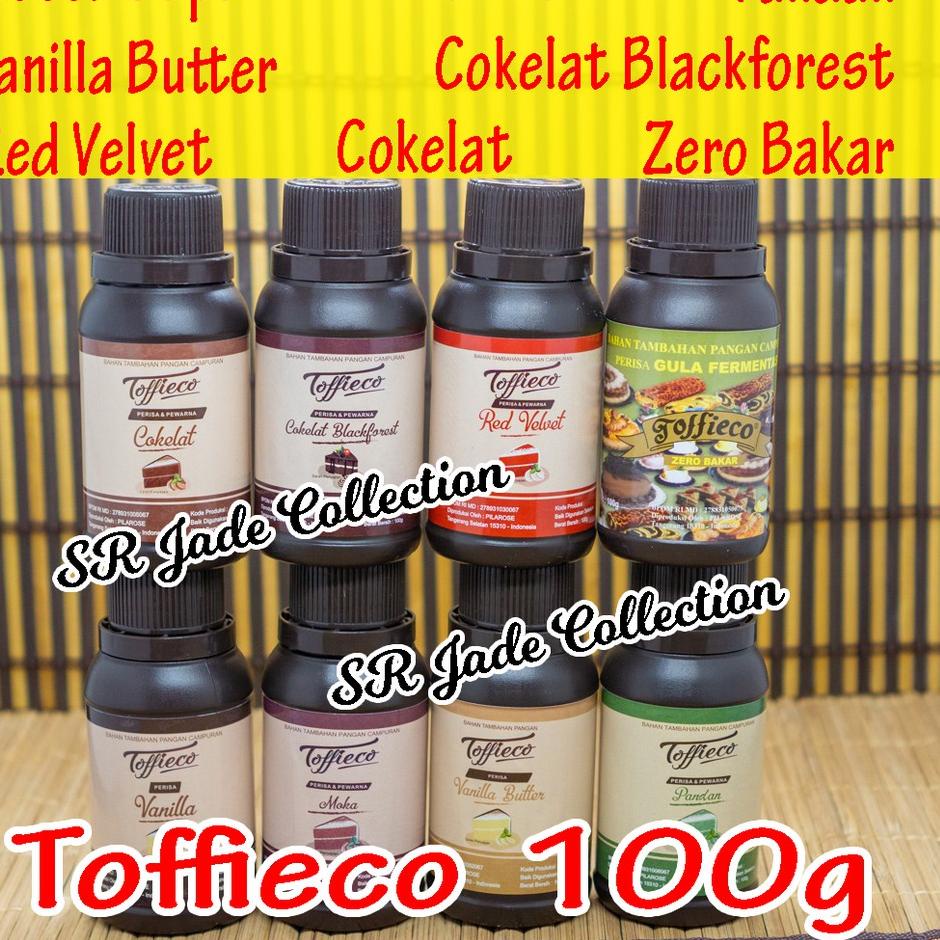 

12.12 STOK READY Toffieco Pasta 100 gr Tofieco Mocca Super Moka Tofico Vanilla Butter Pandan Zero Bakar Coklat !