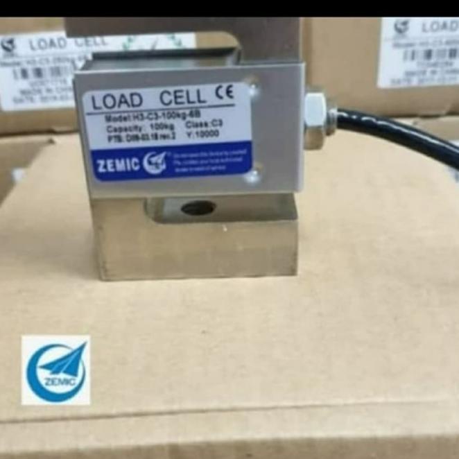 Load Cell Zemic H3 Cap 100Kg (Type S) Load Cell Timbangan. Zemic