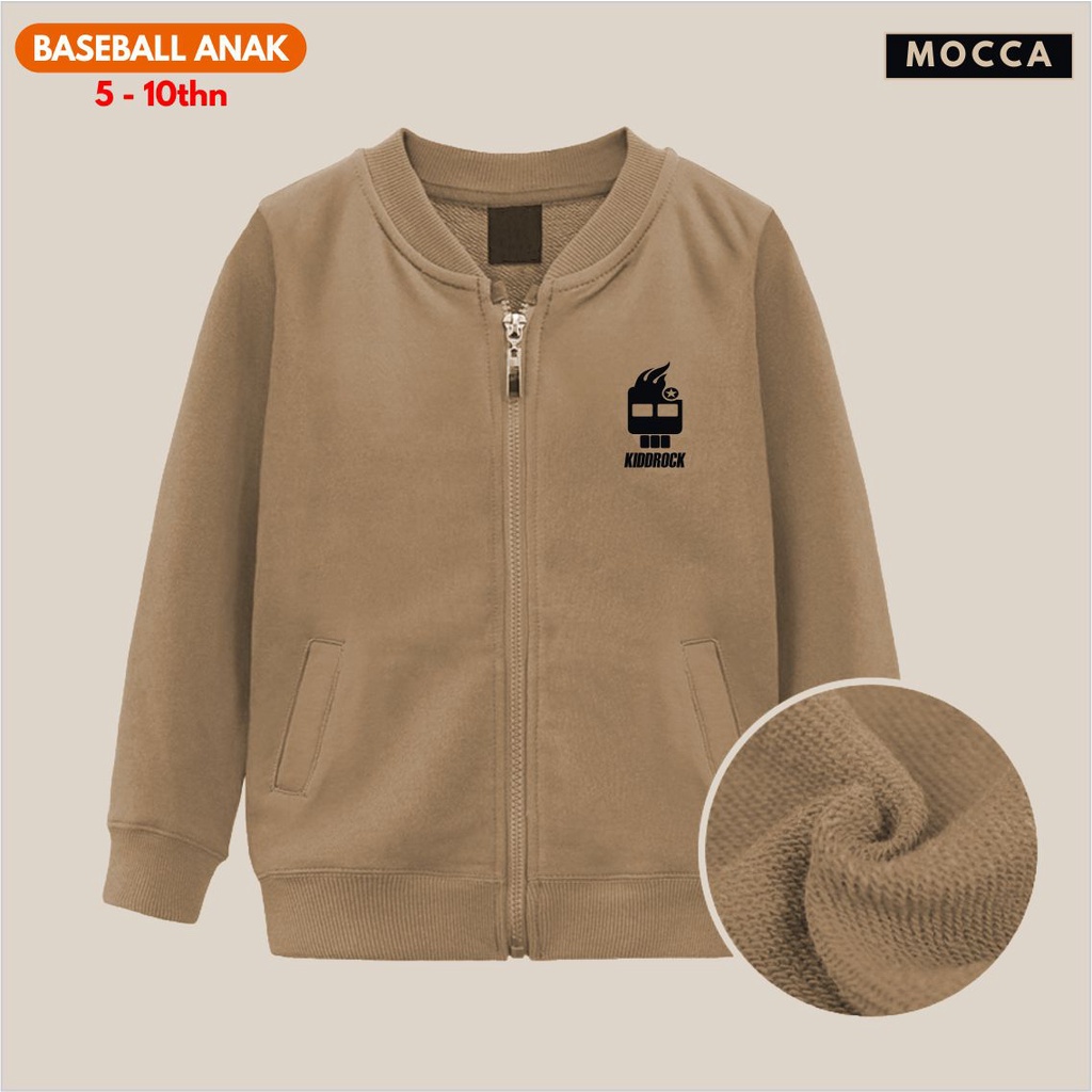 TERBARU !! COD Jaket Baseball Bomber Anak Laki-laki Perempuan KATUN Tebal