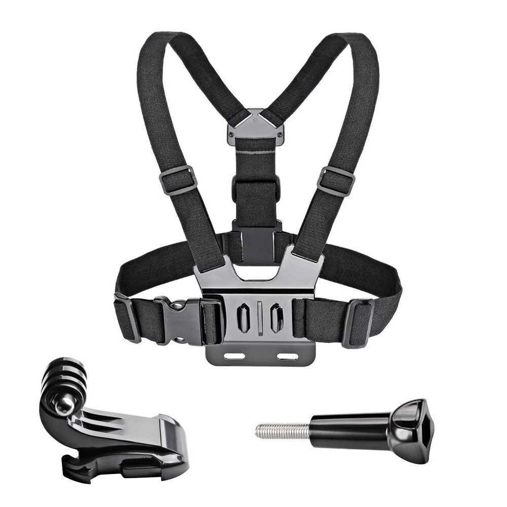 Chest Harness Belt Strap 3 in 1 for GoPro - WMA01 - Black