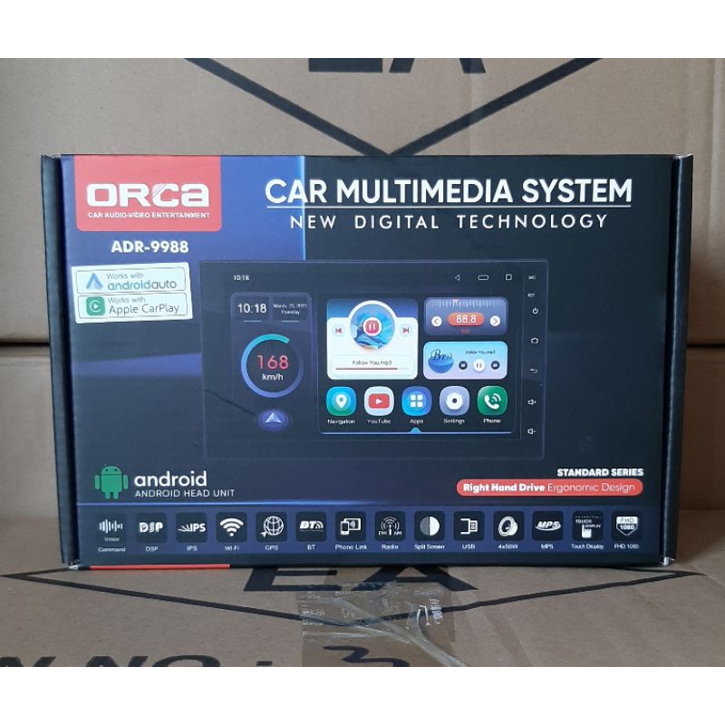 Head Unit innova Android ORCA ADR 9988 Standard Series