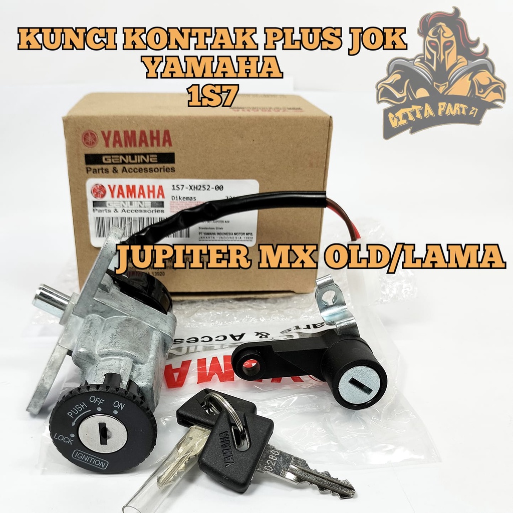 KUNCI KONTAK SET YAMAHA 1S7 KUALITAS ASLI ORIGINAL YAMAHA YGP JUPITER MX LAMA OLD KUALITAS DIJAMIN PUAS DAN MANTAP