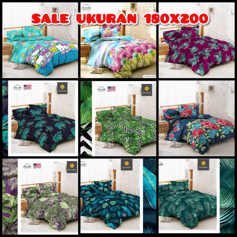 Sprei Kendra|| OBRALL SPREI KENDRA Modern 180x200