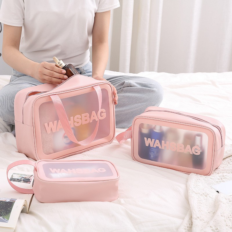 JAVASHOP Tas Kosmetik Washbag Travel Pouch Make Up Organizer