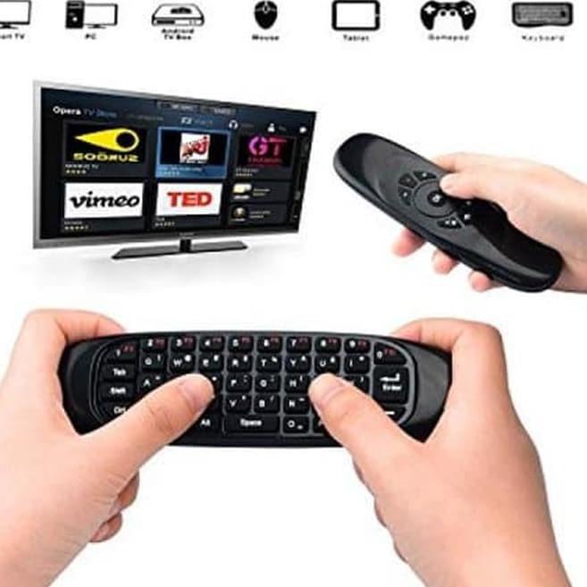 ☈ C120 2.4G Air Mouse Wireless Keyboard Remote Control For Android tv / Mini keyboard wireless C120 