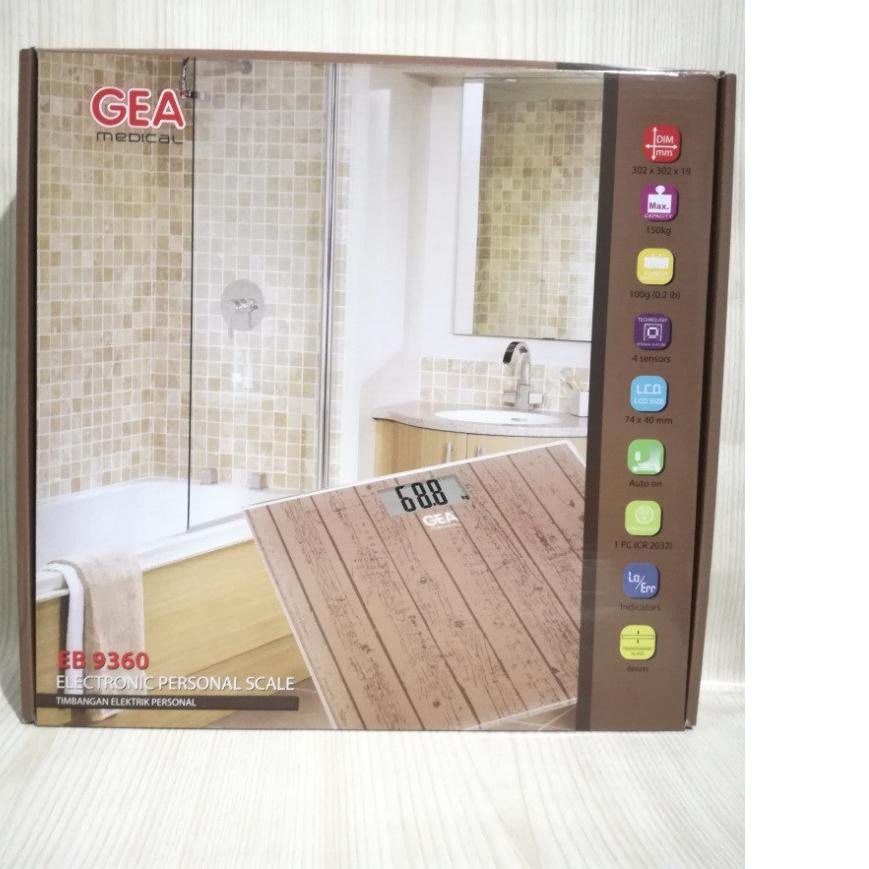 ➩ Timbangan Badan Digital GEA EB 9360 (EB 1623 ) / Timbangan Digital GEA / Timbangan GEA ۩