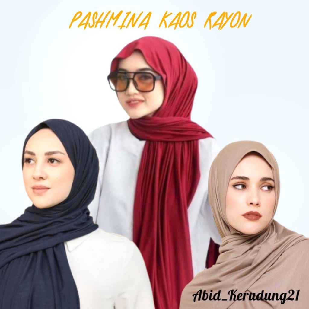 PASHMINA KAOS RAYON PREMIUM | SAHARA SHAWL | PASHMINA TURKEY | PASHMINA OMAN