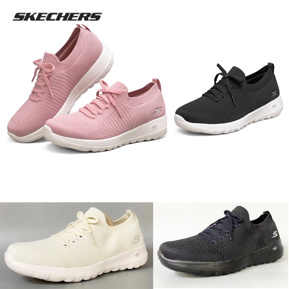 Sepatu SKECHERS sneakers wanita tanpa shoes wanita slip sepatu kasual lari