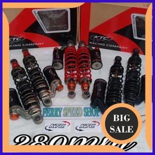 SHOCK BELAKANG KTC RACING 280MM YAMAHA BEBEK - SHOCK KTC EXTREME 280MM CLCK REBOUND - SHOCK TABUNG K