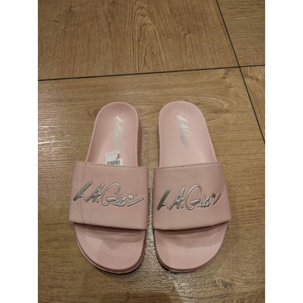sandal womens LA gear light pink by payless