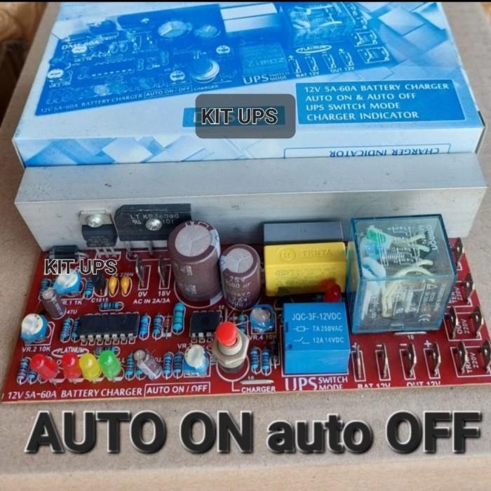kit pcb charger aki accu ups komputer lampu emergensi emergency