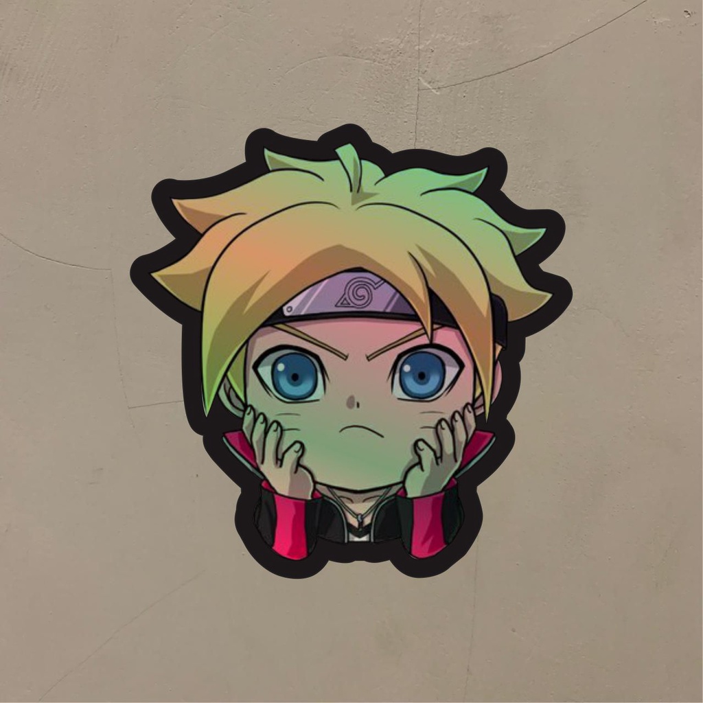 

Stiker Anime Hologram Boruto Naruto Next Generation Hp dan Laptop 7 Cm