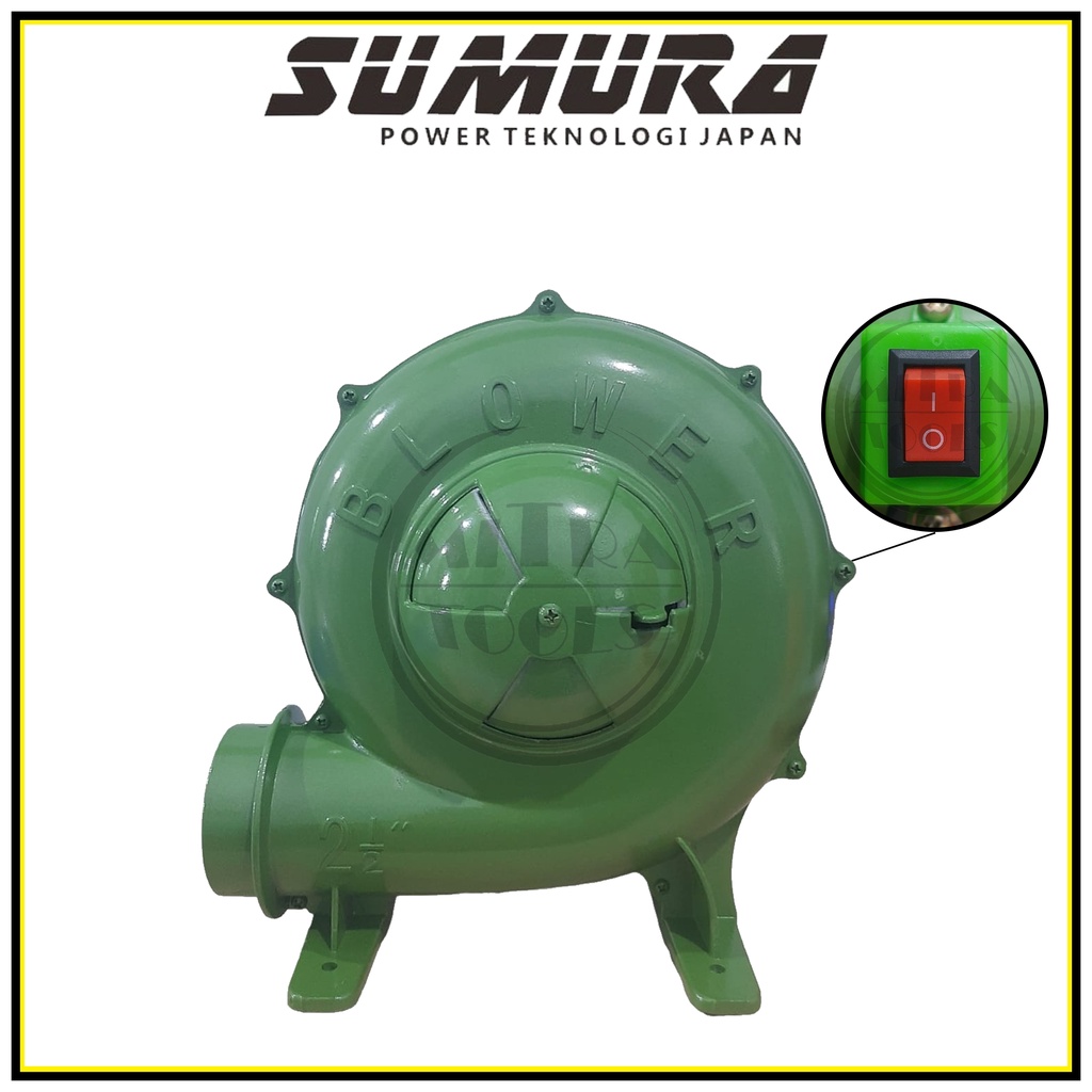 SUMURA Blower Angin Keong 2,5 Inch / Blower Keong / Blower Elektrik 2,5" Full Tembaga