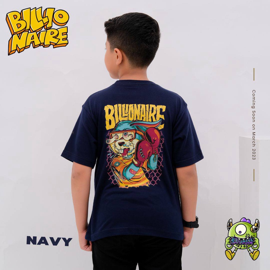 TSHIRT Kaos BILLIONAIRE anak anak super premium