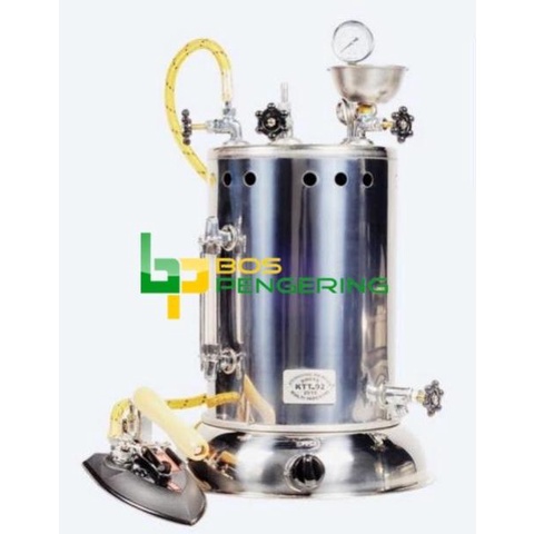 Mesin Boiler Setrika Uap Laundry Konveksi Maomoto Kapasitas 10 Liter
