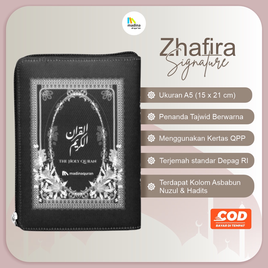 Alquran Terjemahan Rasm Utsmani Indonesia Rainbow Dan Tajwid Pelangi Warna Madinah Madina Zhafira Si