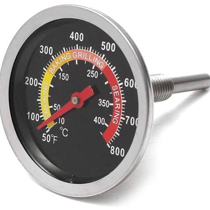 Termometer Oven Food Frying Thermometer Grill Barbecue Bbq Bimetal [Cod]