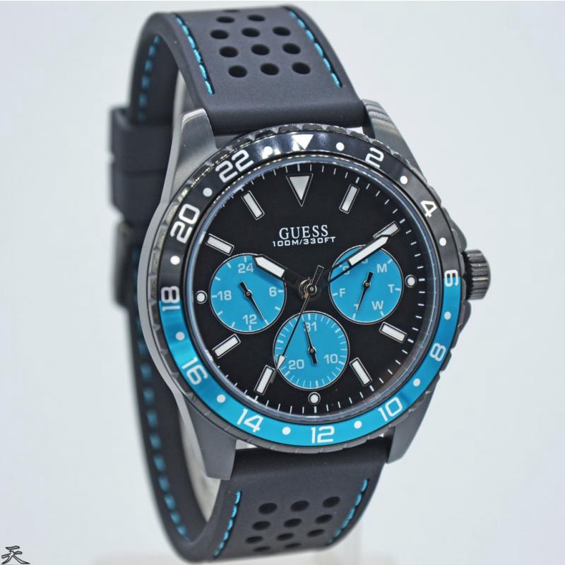 promo terbaru jam GUESS W1108G5 - Jam Tangan Pria - Original - Hitam