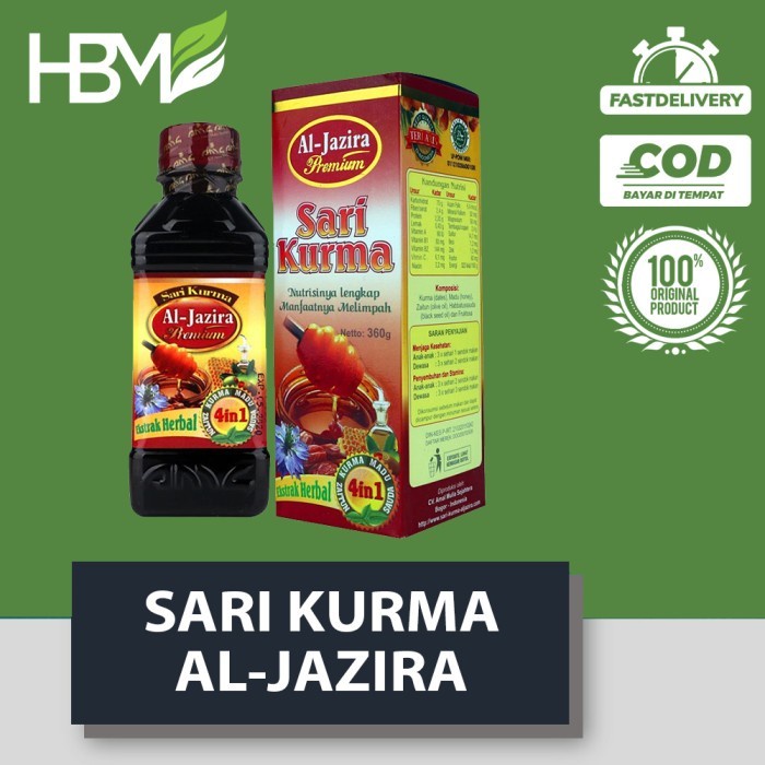 

SARI KURMA AL JAZIRA PREMIUM 3 IN 1 AL JAZIRA