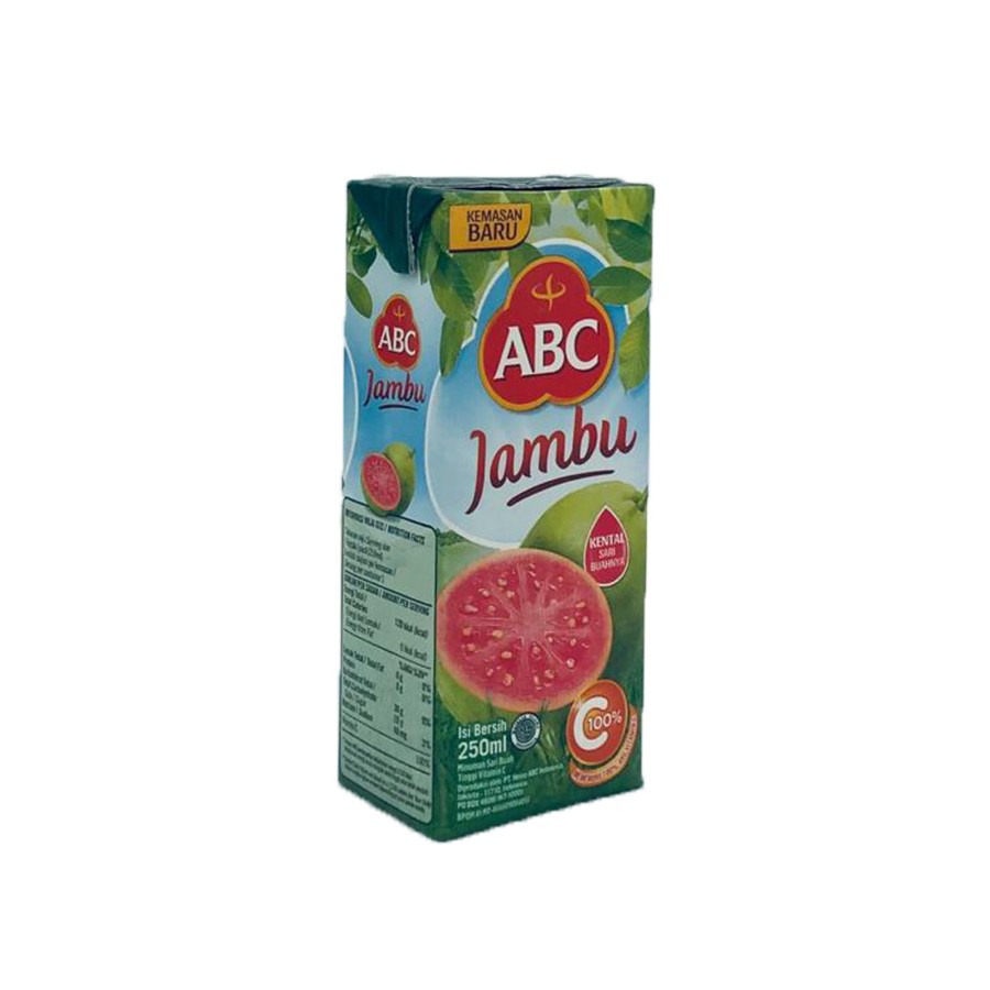 ABC Juice Jambu / Minuman Sari Buah Rasa Jambu / 250ml