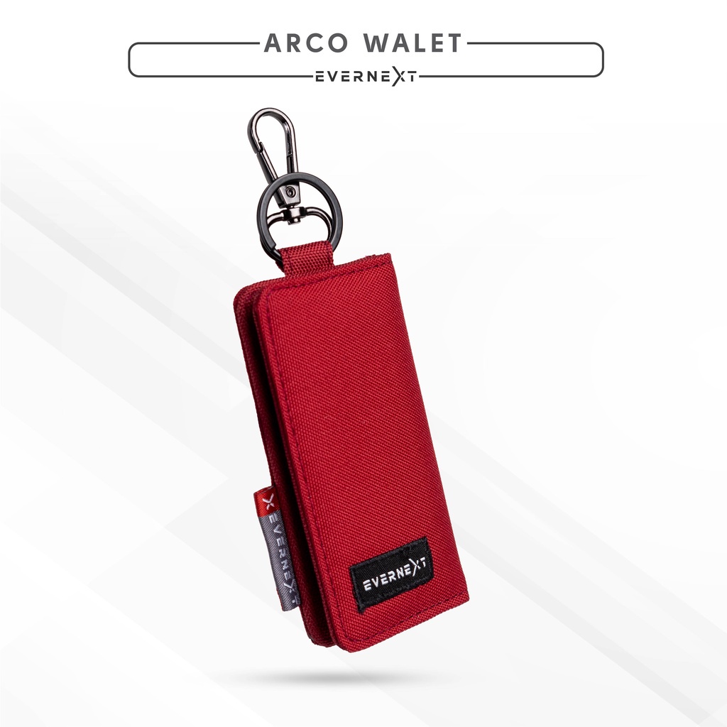 Gantungan Kunci Kendaraan Key Wallet Organizer Dompet Kartu Stnk SIM Etoll Motor Mobil – KHAKI